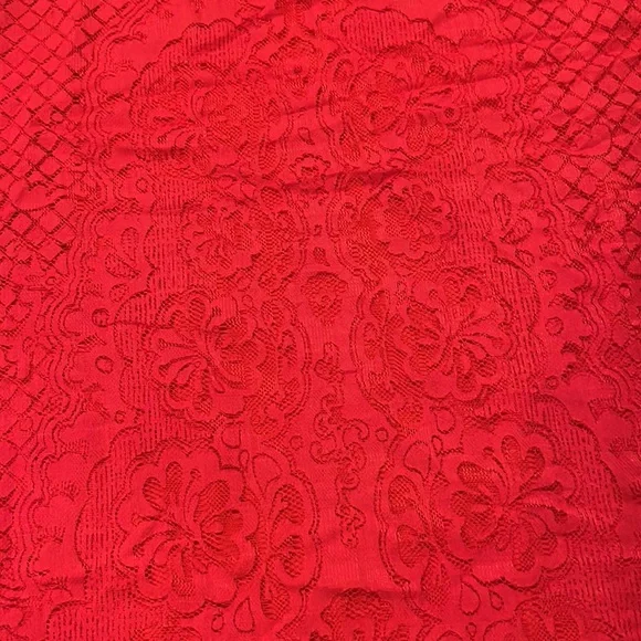 Max studio dress size small red lined - Picture 3 of 6